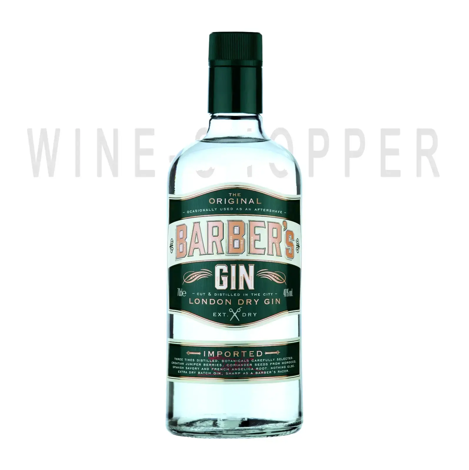 Джин Barber's London Dry Gin 0.7 л