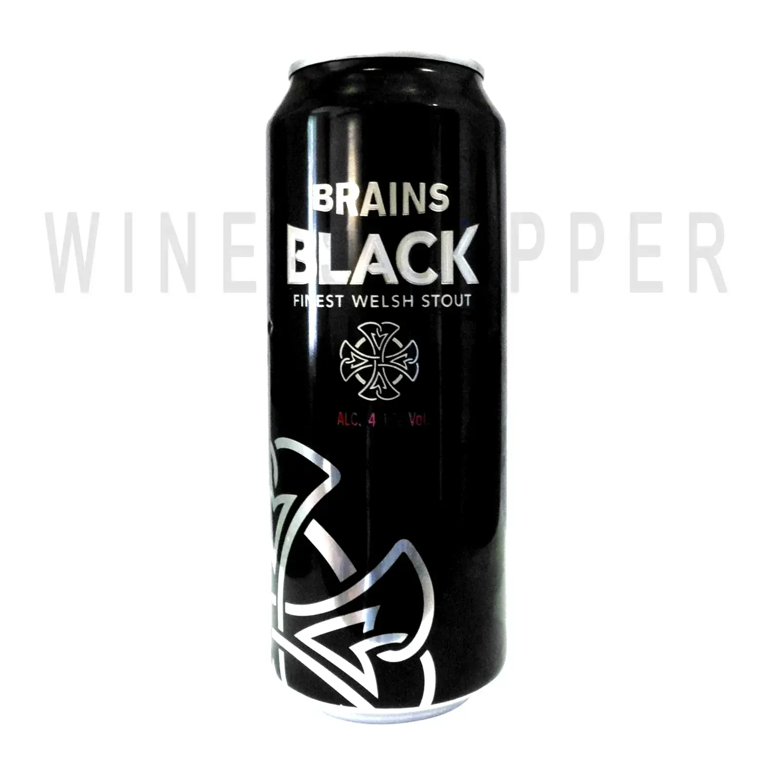Пиво Brains Black (with nitrogen capsule), in can 0.44 л