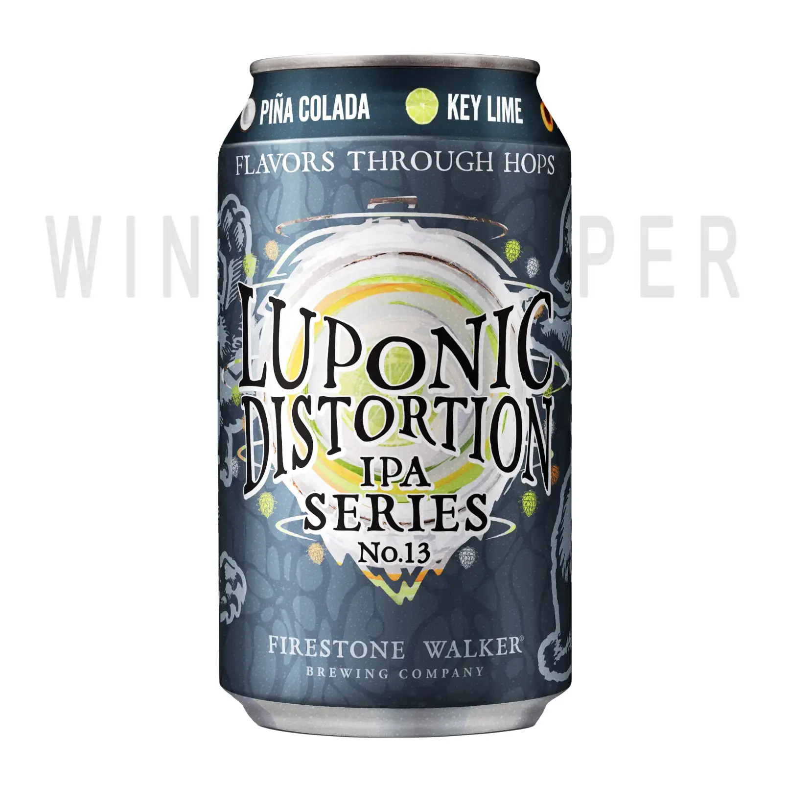 Пиво Firestone Walker, Luponic Distortion №13, in can 0.355 л