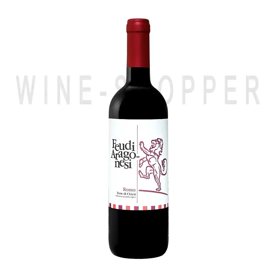 Вино Feudi Aragonesi Rosso, Terre di Chieti IGT 0.75 л