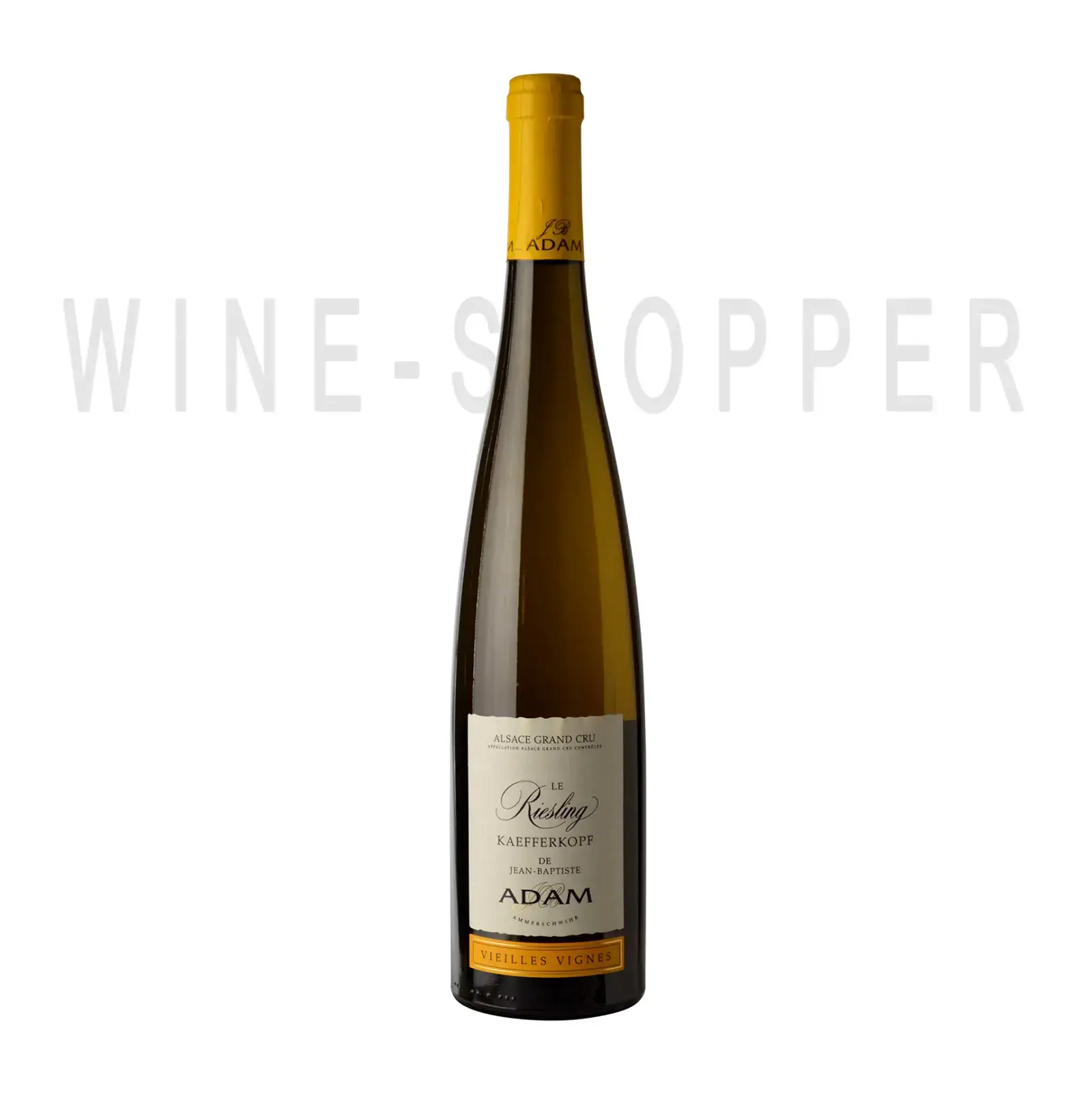 Вино Jean-Baptiste Adam, Le Riesling Grand Cru Kaefferkopf Vieilles Vignes, Alsace AOC 2016 0.75 л