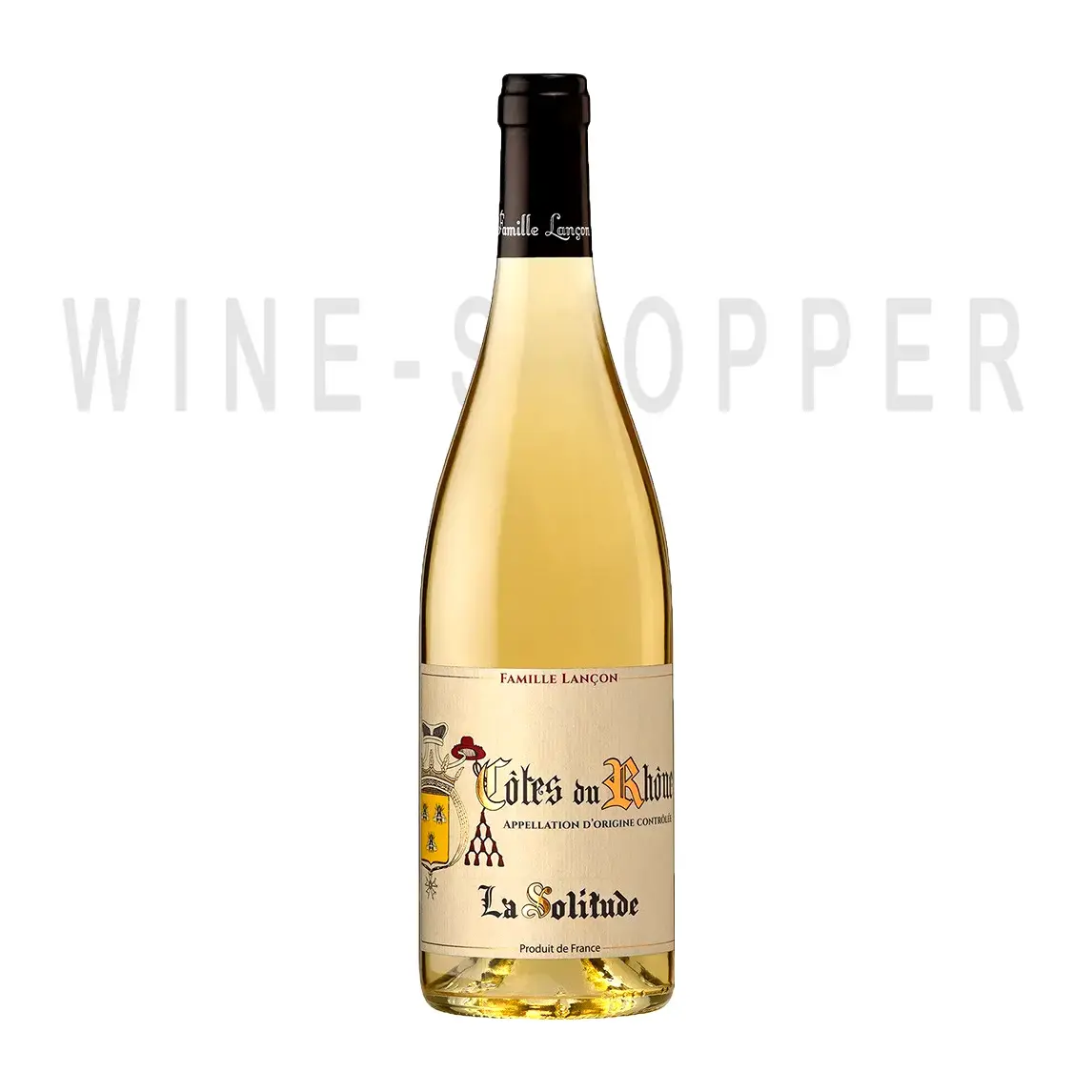 Вино La Solitude Blanc, Cotes-du-Rhone AOC 2018 0.75 л