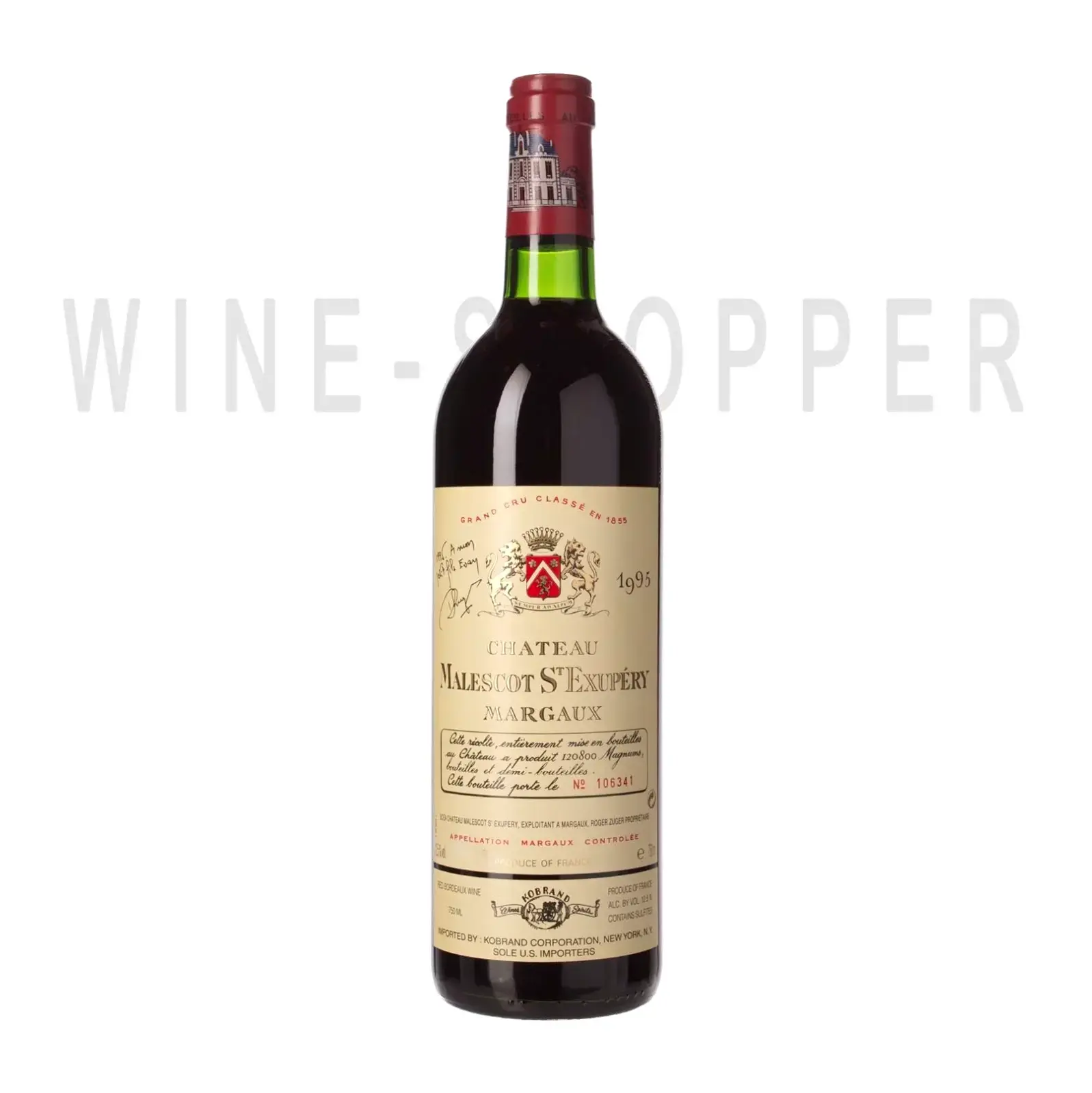 Вино Chateau Malescot St.Exupery AOC 3-em Grand Cru Classe 1995 0.75 л