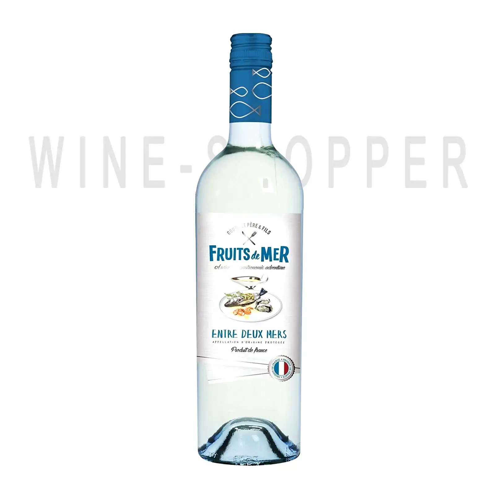 Вино Gourmet Pere & Fils, Fruits de Mer, Entre Deux Mers AOC 0.75 л
