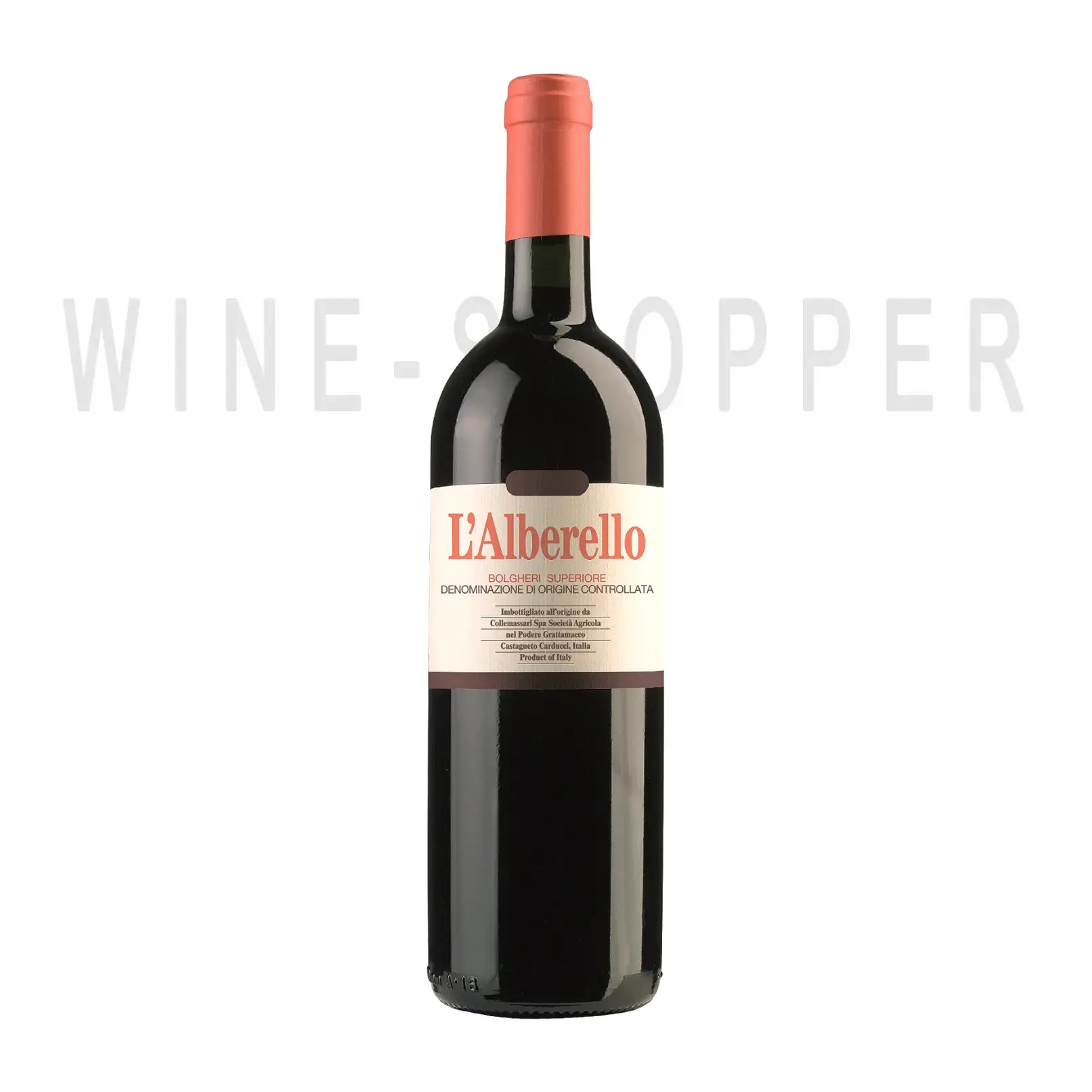 Вино Grattamacco, L'Alberello, Bolgheri Superiore DOC 2017 0.75 л