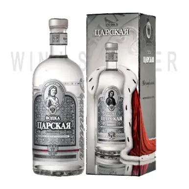 Водка Царская Оригинальная, в подарочной упаковке, 1 л