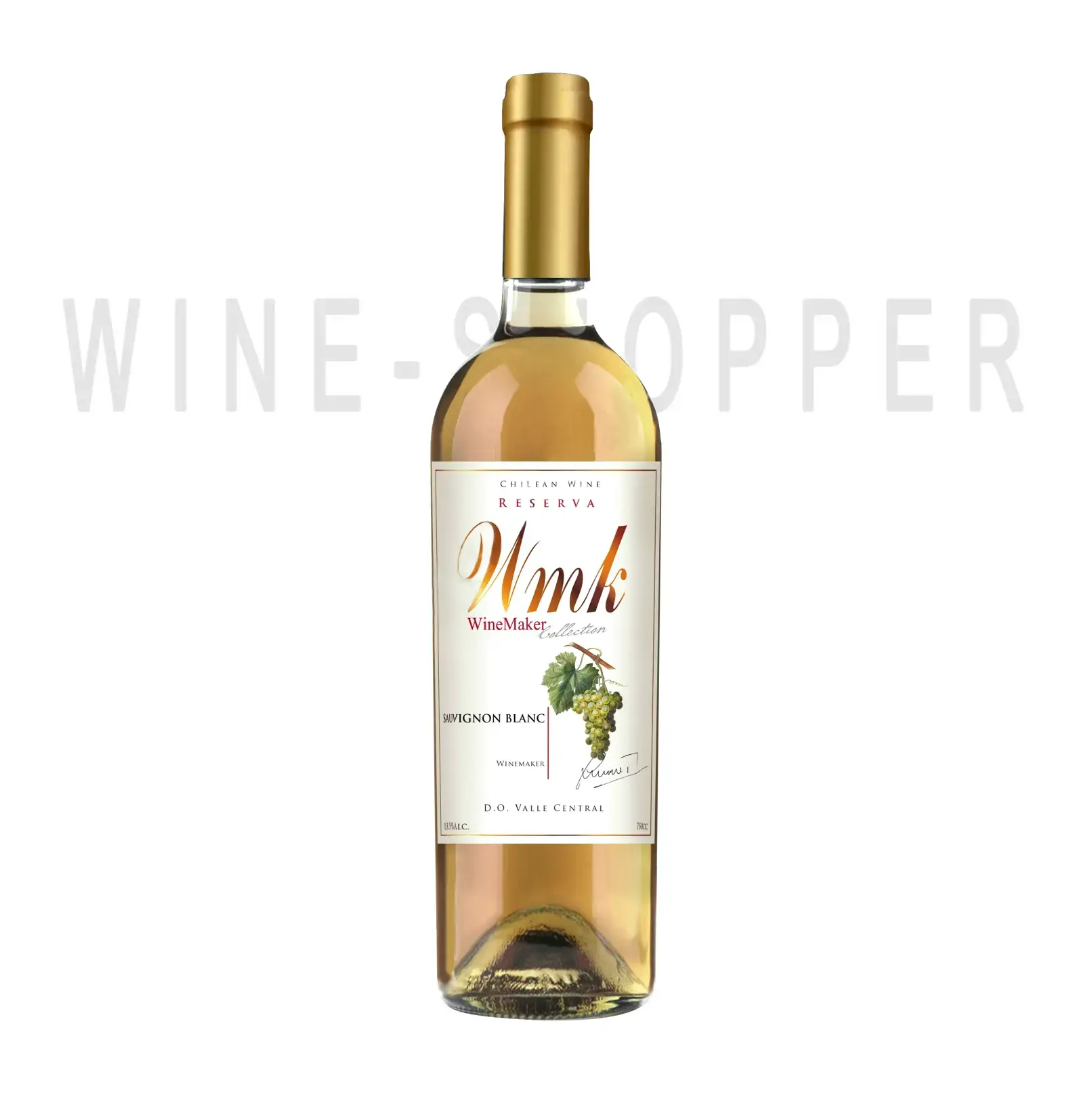 Вино Wmk Sauvignon Blanc Reserva, Central Valley DO 0.75 л