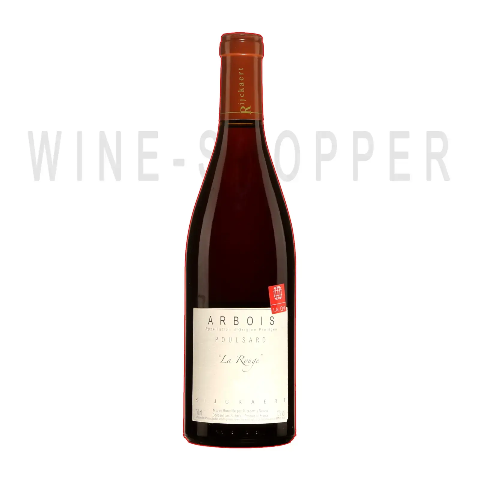 Вино Domaine Rijckaert, Poulsard La Rouge, Arbois AOC 2018 0.75 л