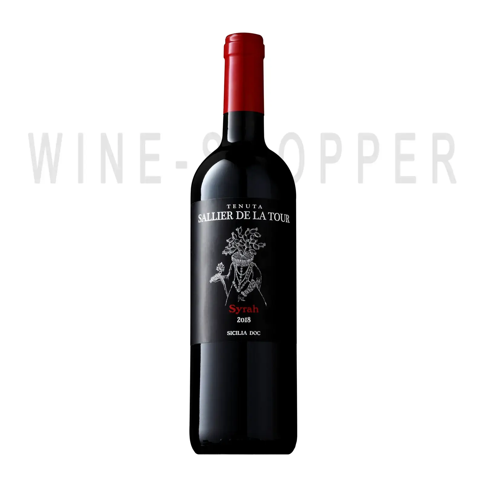 Вино Sallier de La Tour, Syrah, Sicilia DOC 2018 0.75 л