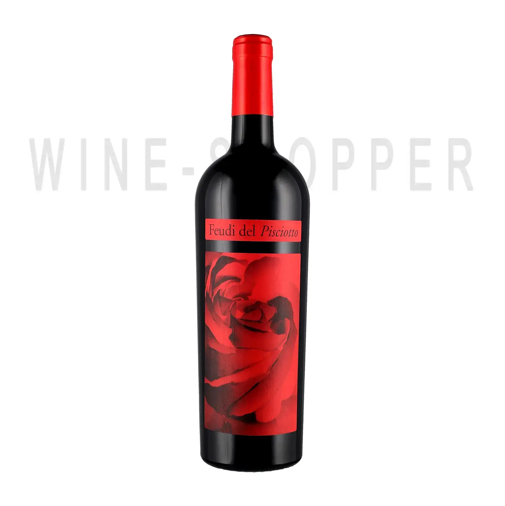 Вино Feudi del Pisciotto, Valentino Merlot, Sicilia IGT 2017 0.75 л