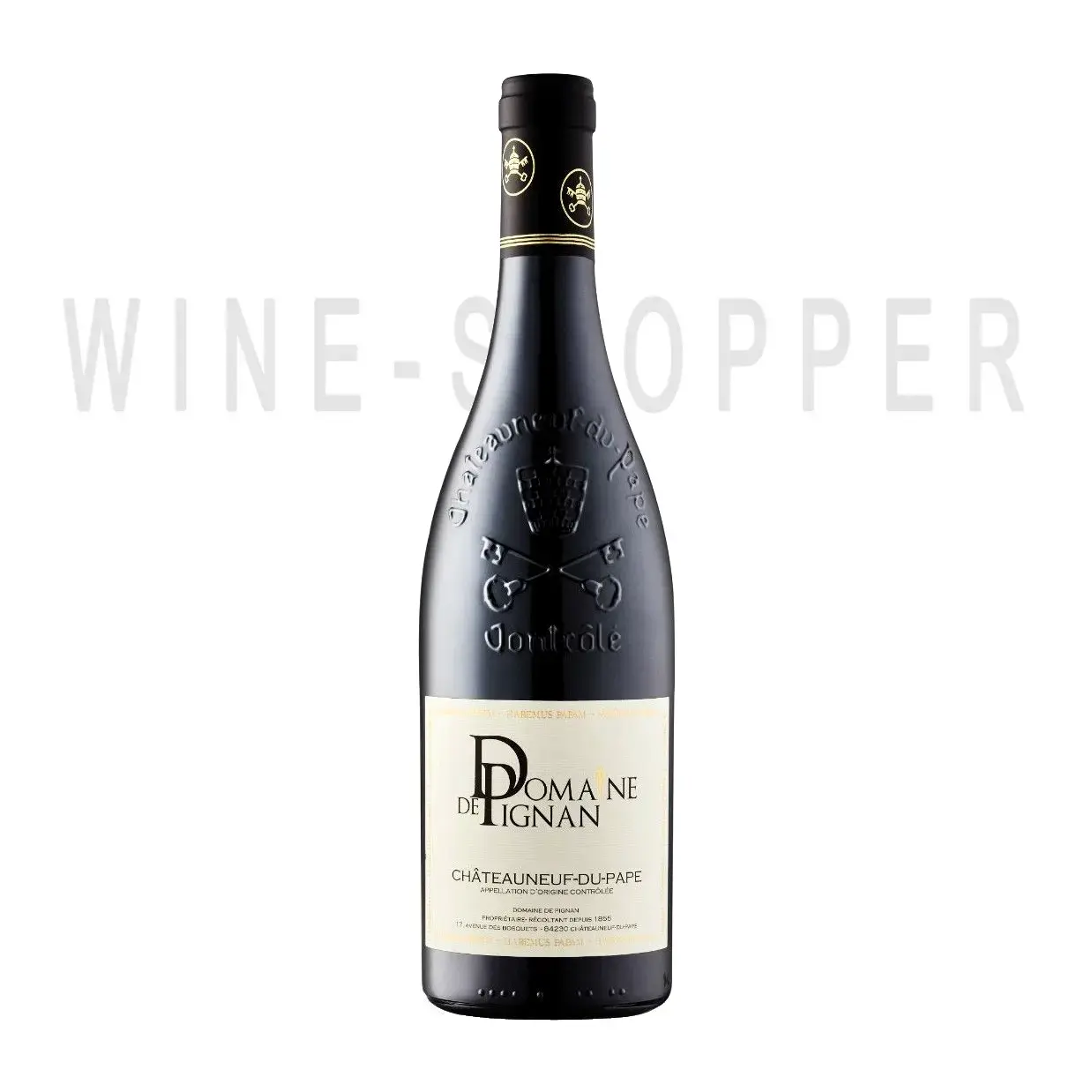 Вино Domaine de Pignan, Chateauneuf-du-Pape AOC 2019 0.75 л