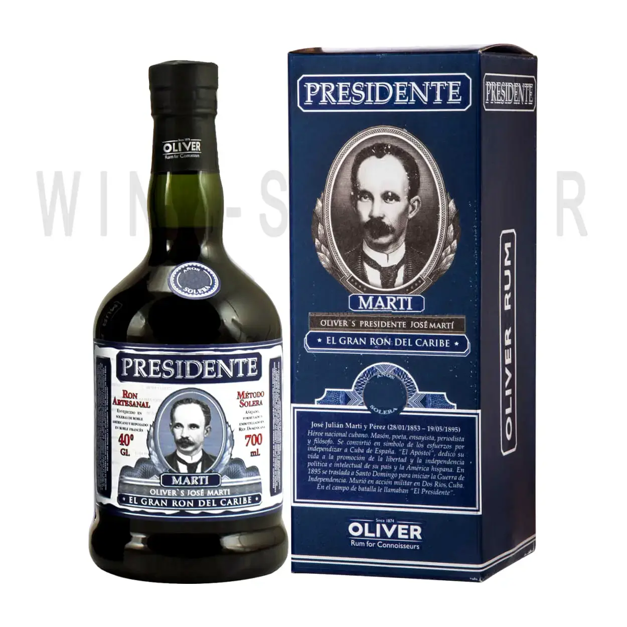 Ром Presidente 19 Anos, gift box 0.7 л