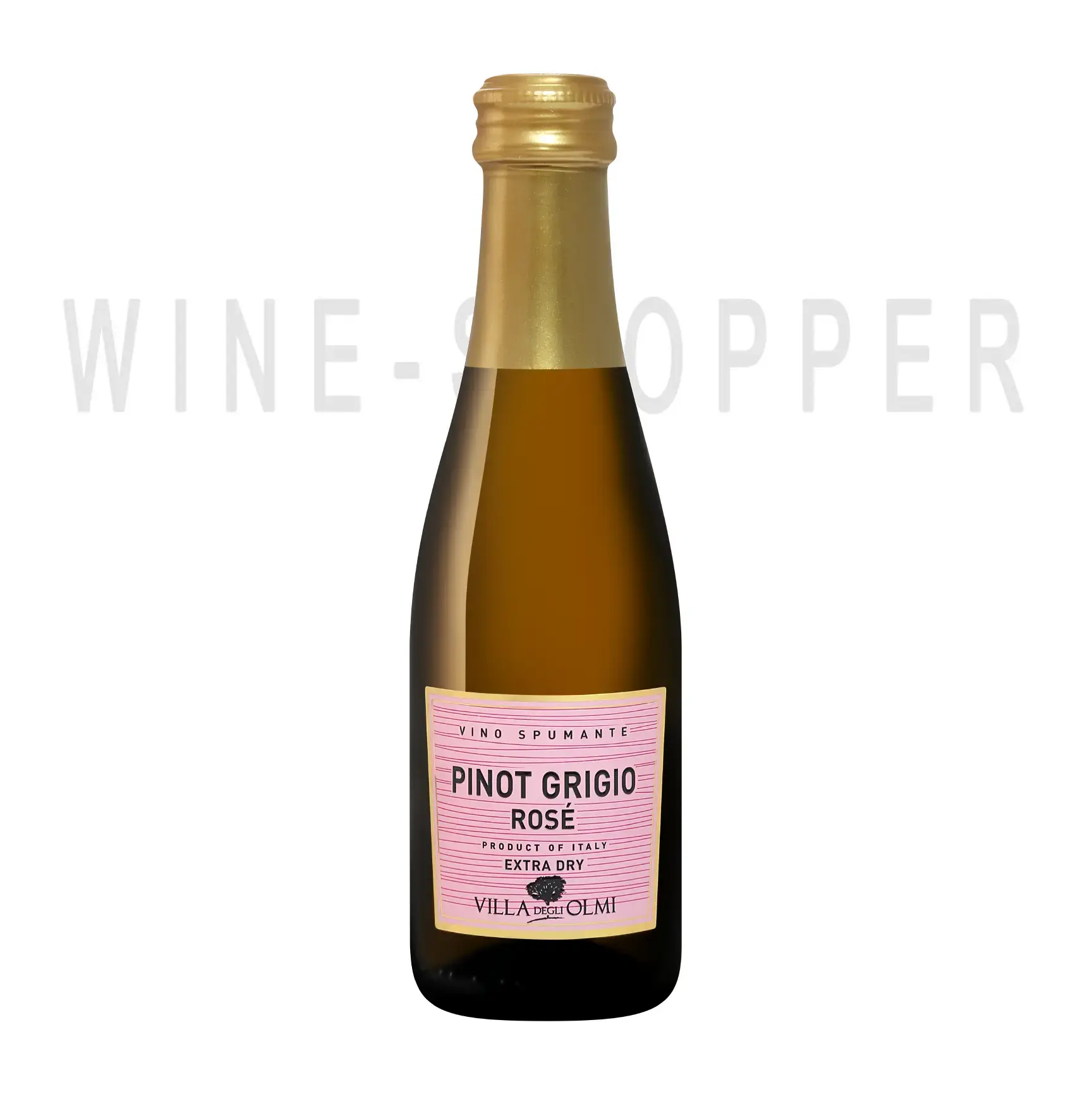 Игристое вино Villa degli Olmi, Pinot Grigio Rose Spumante Extra Dry 0.2 л