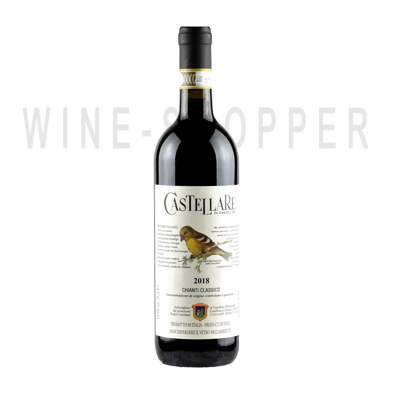 Вино Castellare di Castellina, Chianti Classico DOCG 2018 0.75 л