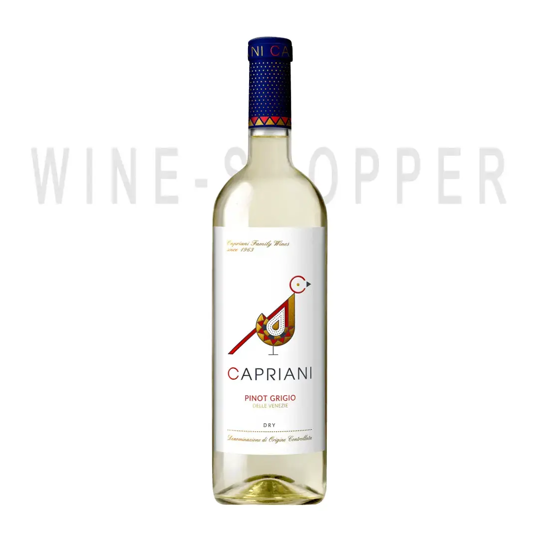 Вино Capriani Pinot Grigio Dry, delle Venezie DOC 0.75 л