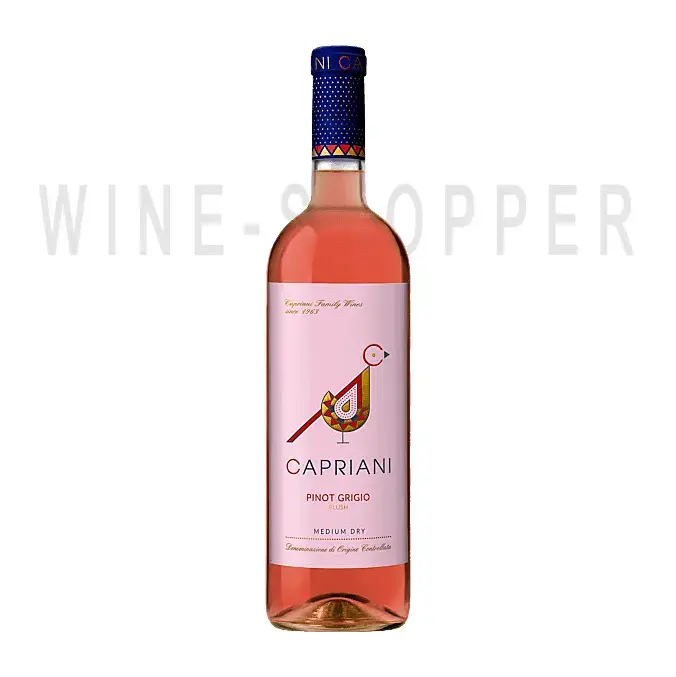 Вино Capriani Pinot Grigio Blush, delle Venezie DOC 0.75 л