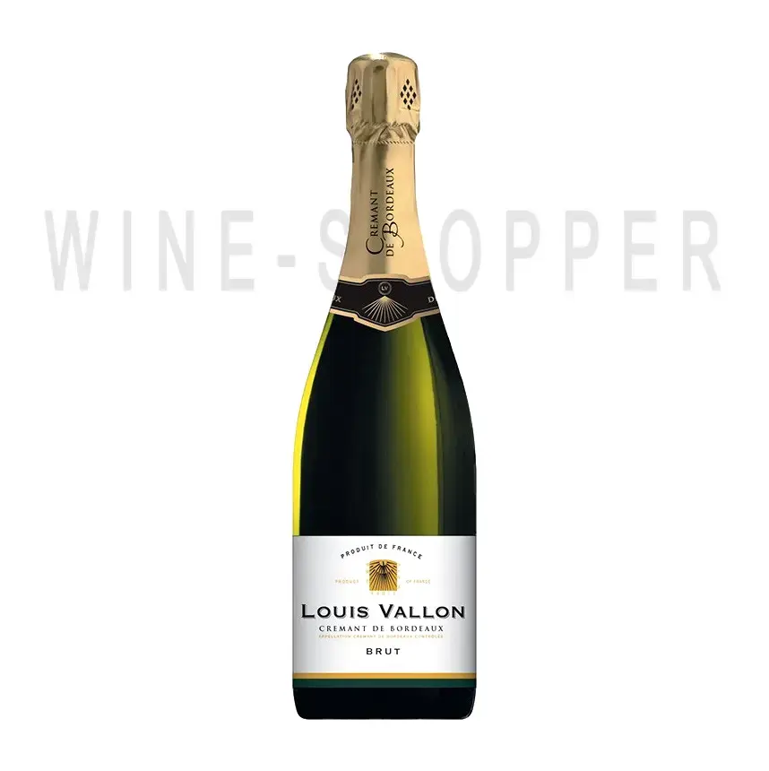 Игристое вино Louis Vallon, Cremant de Bordeaux AOC Brut 0.75 л