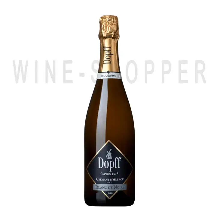 Игристое вино Dopff au Moulin, Cremant d'Alsace Blanc de Noirs Brut 2016 0.75 л