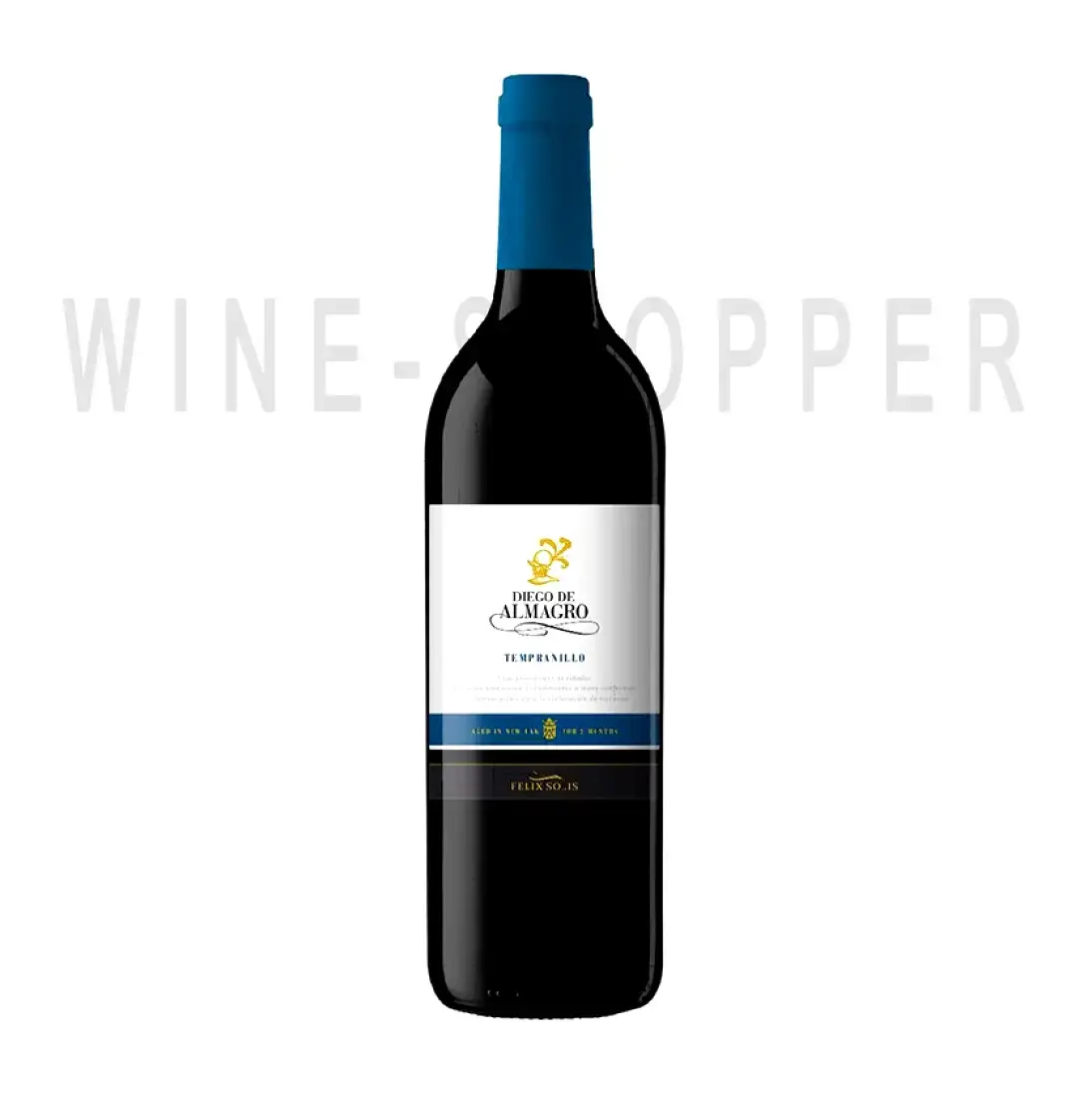 Вино Diego de Almagro Tempranillo 2017 0.75 л