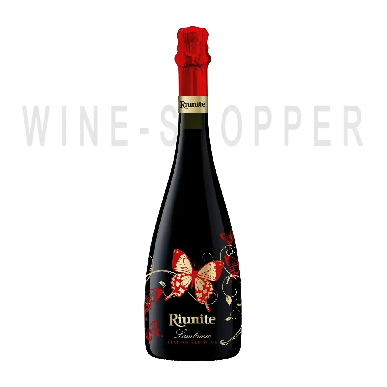 Игристое вино Riunite Farfalle Lambrusco Rosso Emilia IGT, 0.75 л