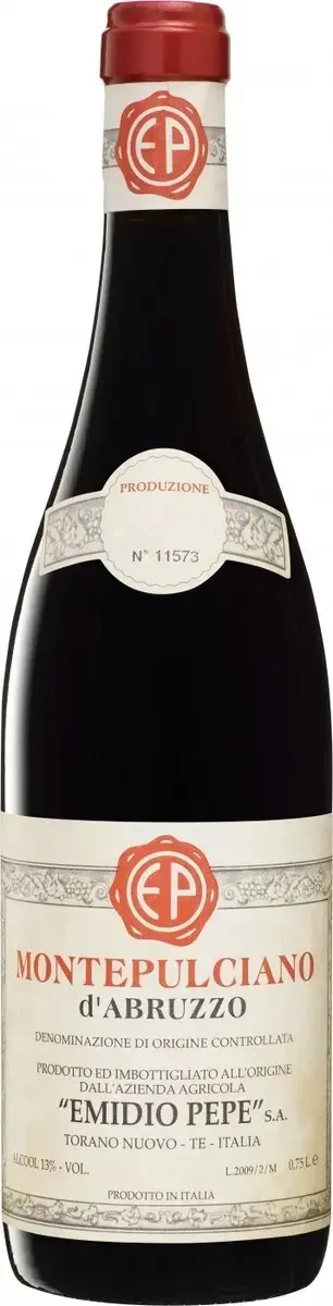 Вино Emidio Pepe Montepulciano d'Abruzzo DOC, 1980, 0.75 л
