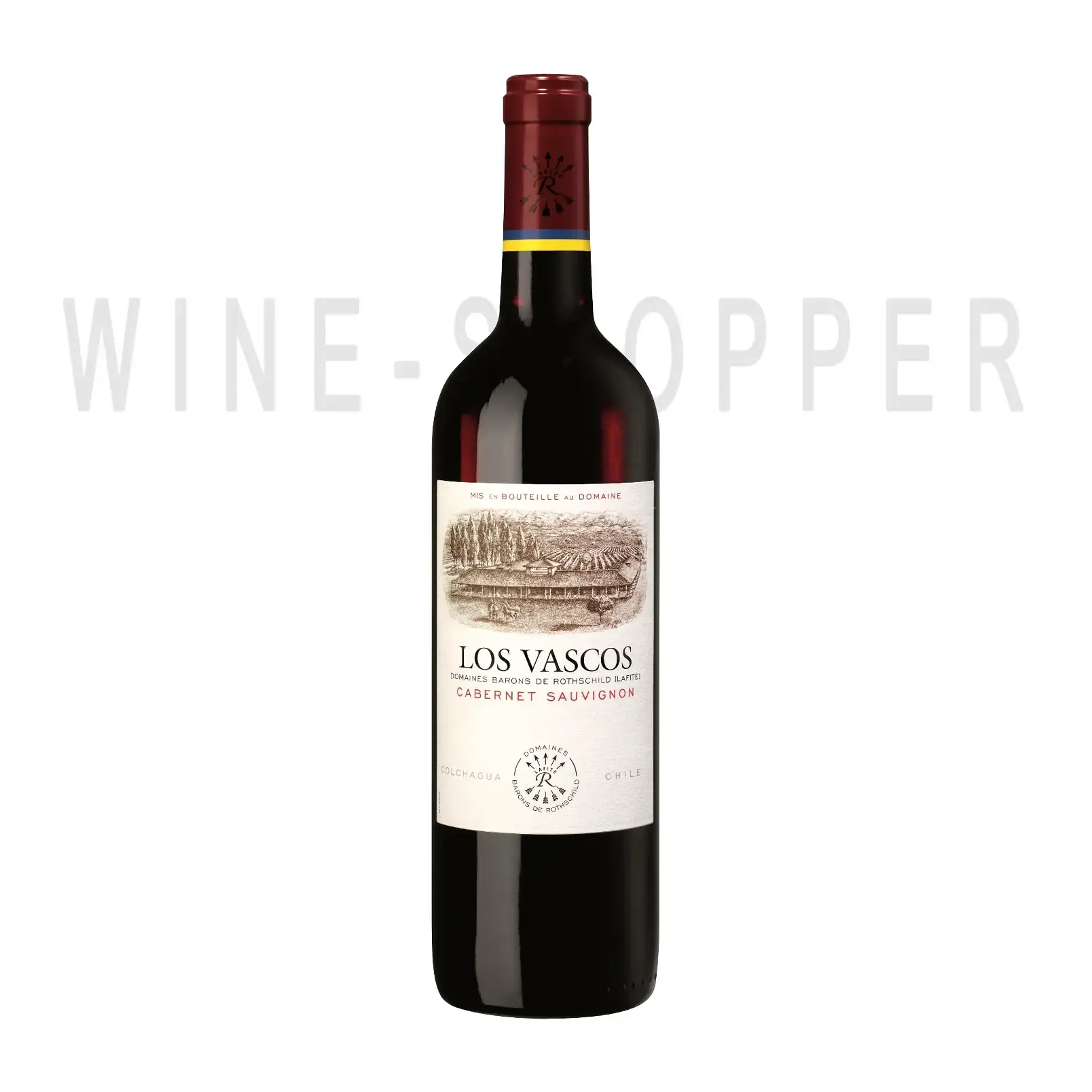Вино Los Vascos, Cabernet Sauvignon 2016 0.75 л