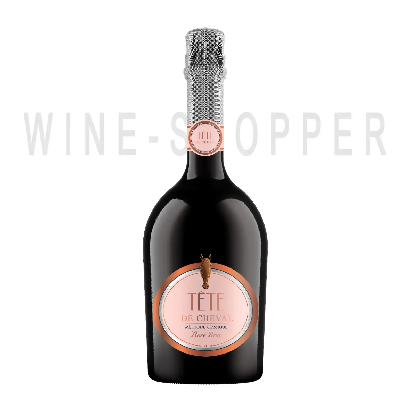 Игристое вино Tete de Cheval Rose Brut, 0.75 л