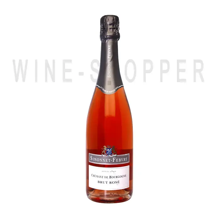 Игристое вино Simonnet-Febvre, Cremant de Bourgogne Brut Rose 0.75 л