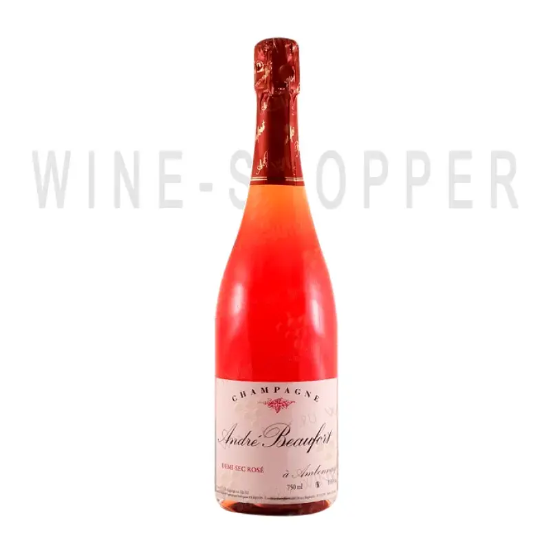 Шампанское Andre Beaufort Demi-Sec Rose 0.75 л