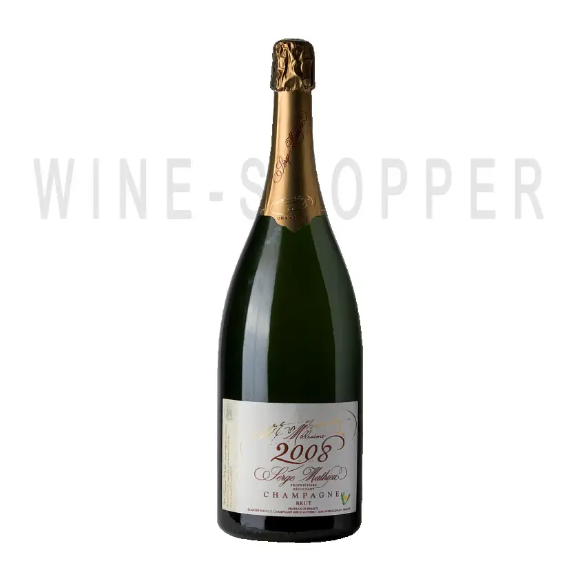Шампанское Champagne Serge Mathieu, Brut Millesime 2008 1.5л