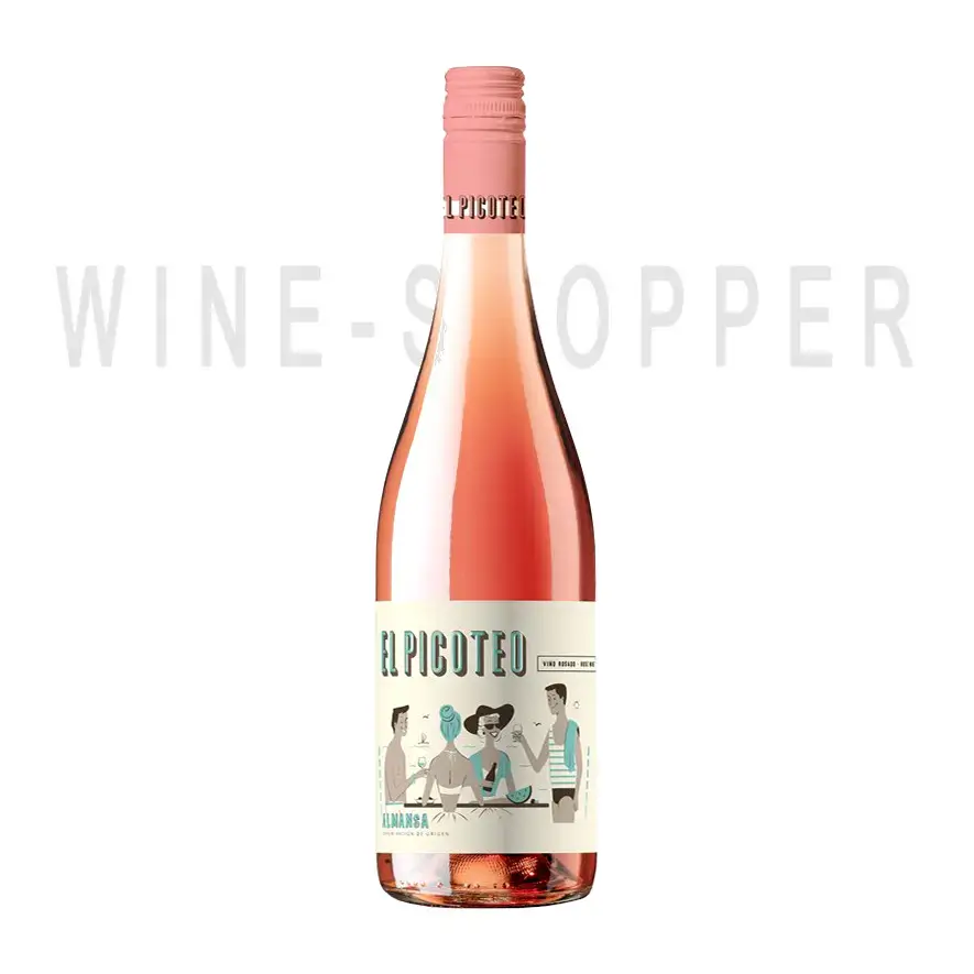 Вино Piqueras, El Picoteo Rosado, Almansa DO 2018 0.75 л