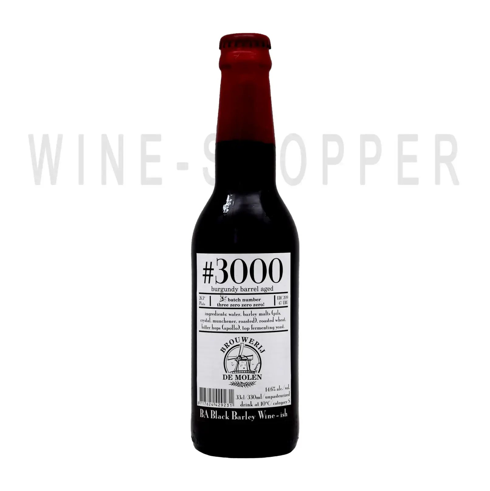 Пиво De Molen, #3000 Burgundy BA 0.33 л