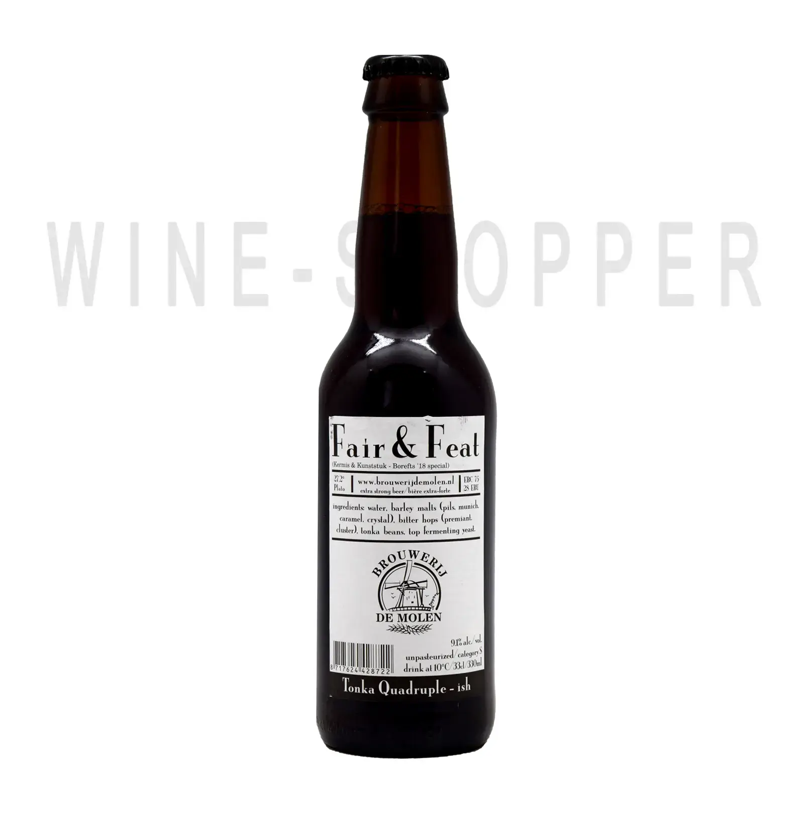 Пиво De Molen, Fair & Feat 0.33 л