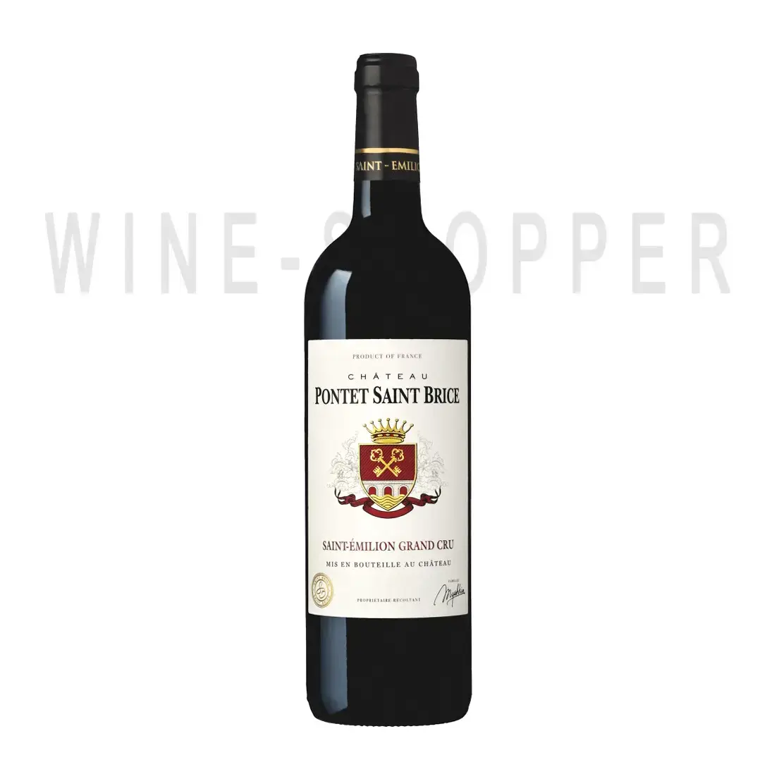 Вино Chateau Pontet Saint Brice 2018 0.75 л