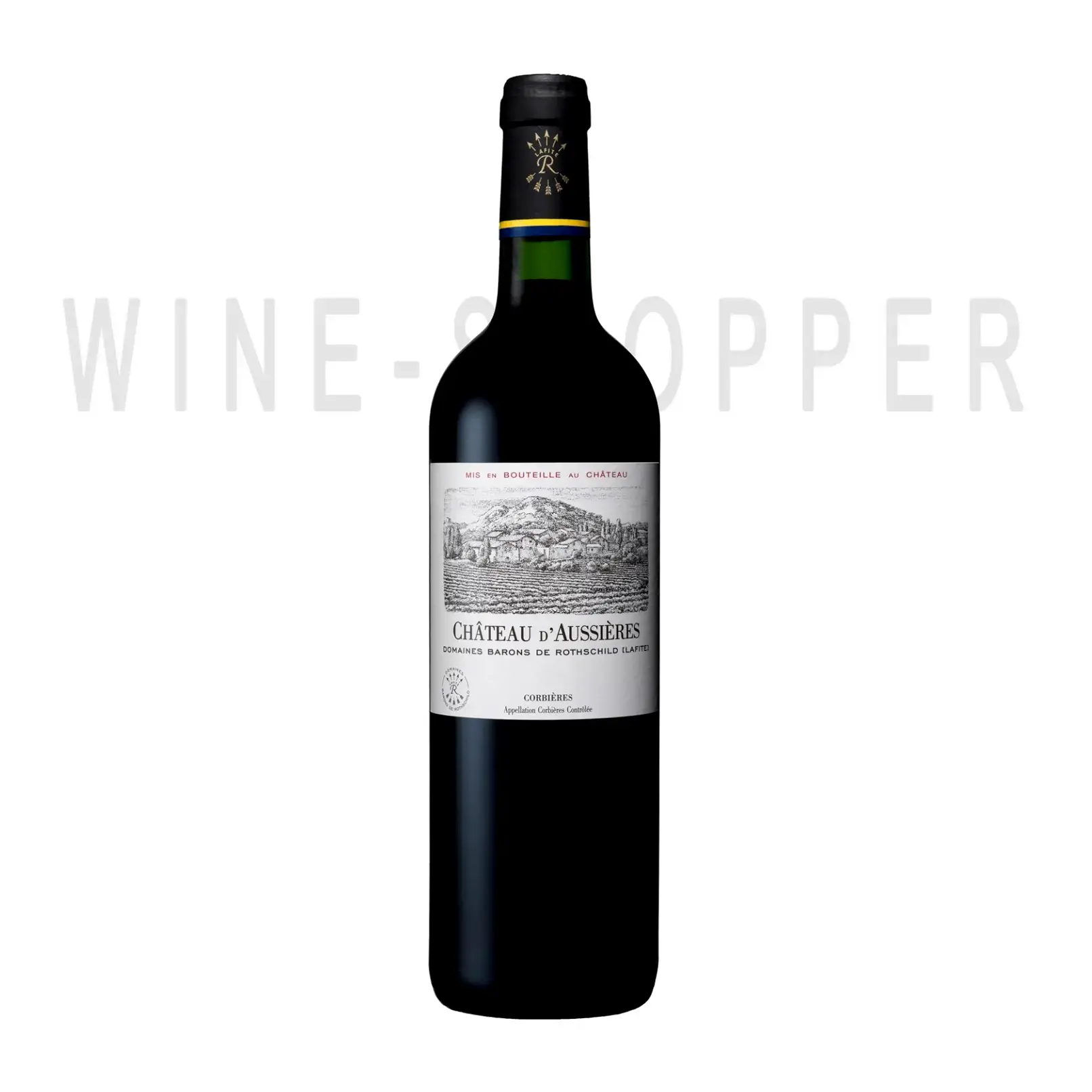 Вино Chateau d'Aussieres, Corbieres AOC 2014 0.75 л