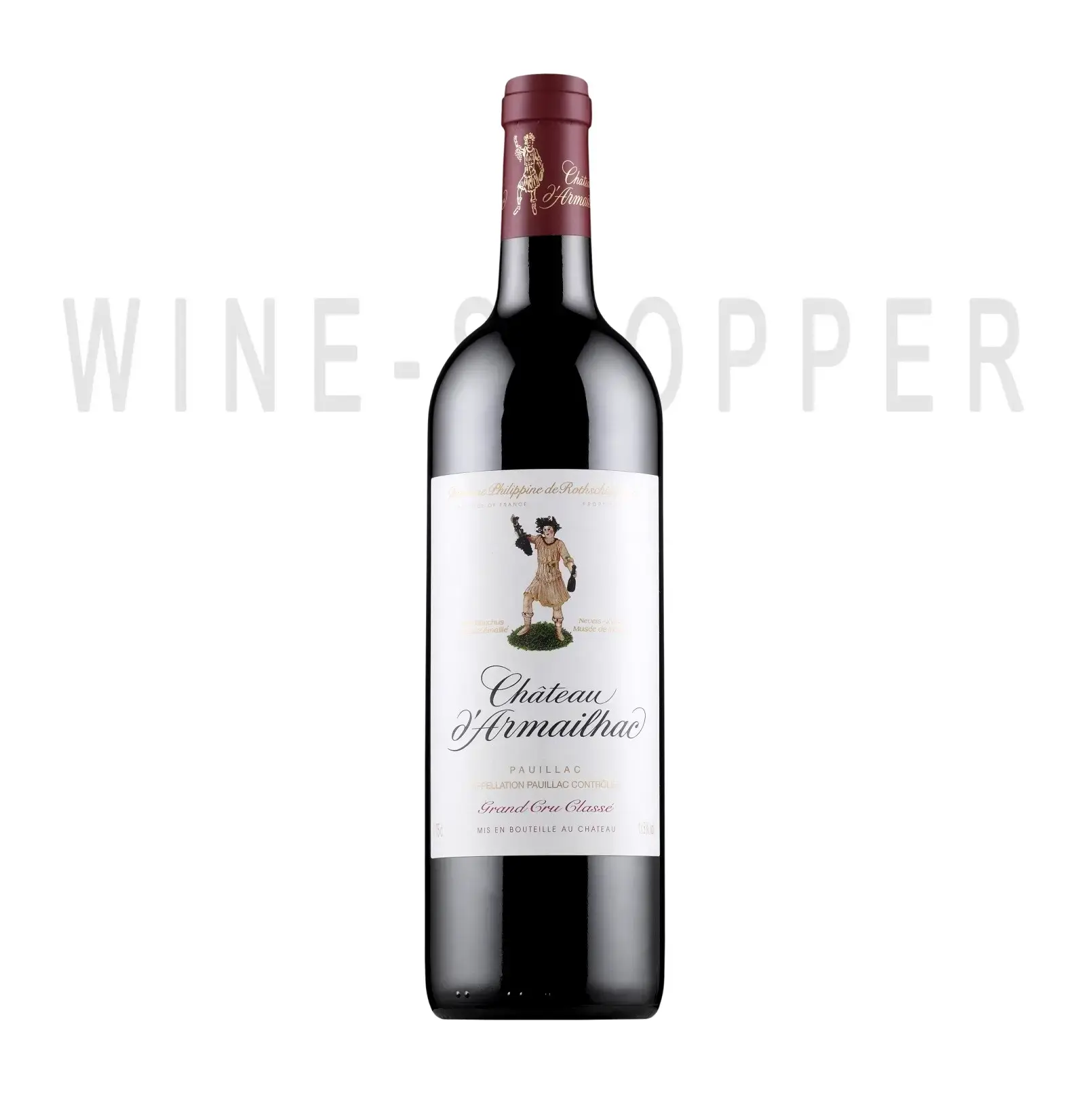 Вино Chateau d'Armailhac, Pauillac AOC 5-me Grand Cru Classe 2016 0.75 л