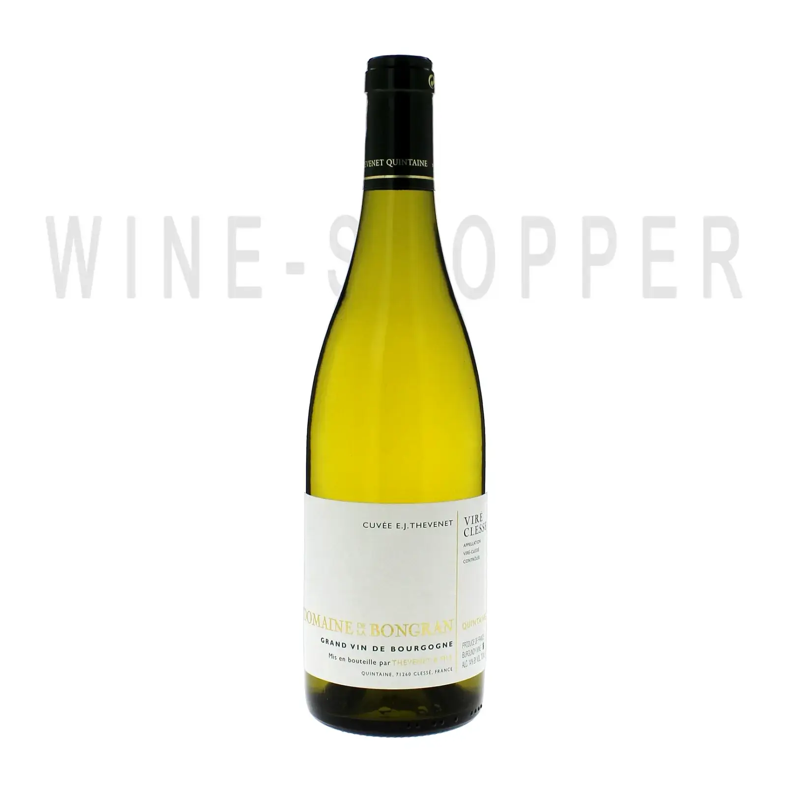 Вино Domaine de la Bongran Vire-Clesse Cuvee E.J.Thevenet AOC 2014 0.375 л