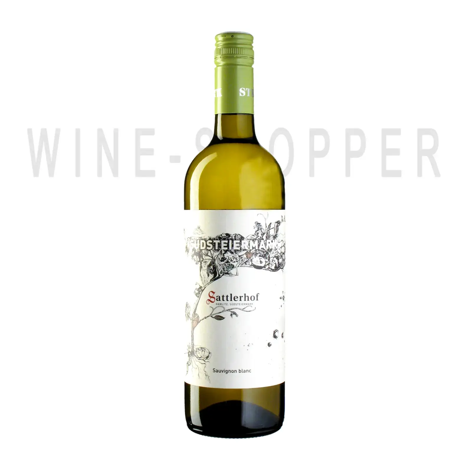 Вино Sattlerhof, Sauvignon Blanc Sudsteiermark 2018 0.75 л