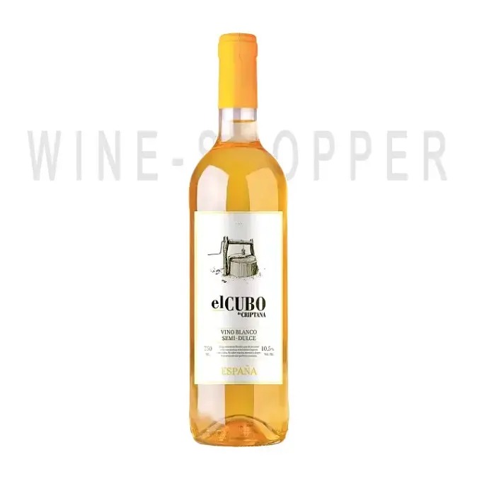 Вино El Cubo de Criptana White Semi Sweet 0.75 л