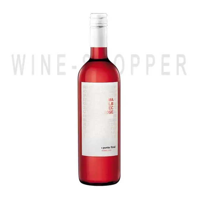 Вино Punto Final Malbec Rose 2018 0.75 л