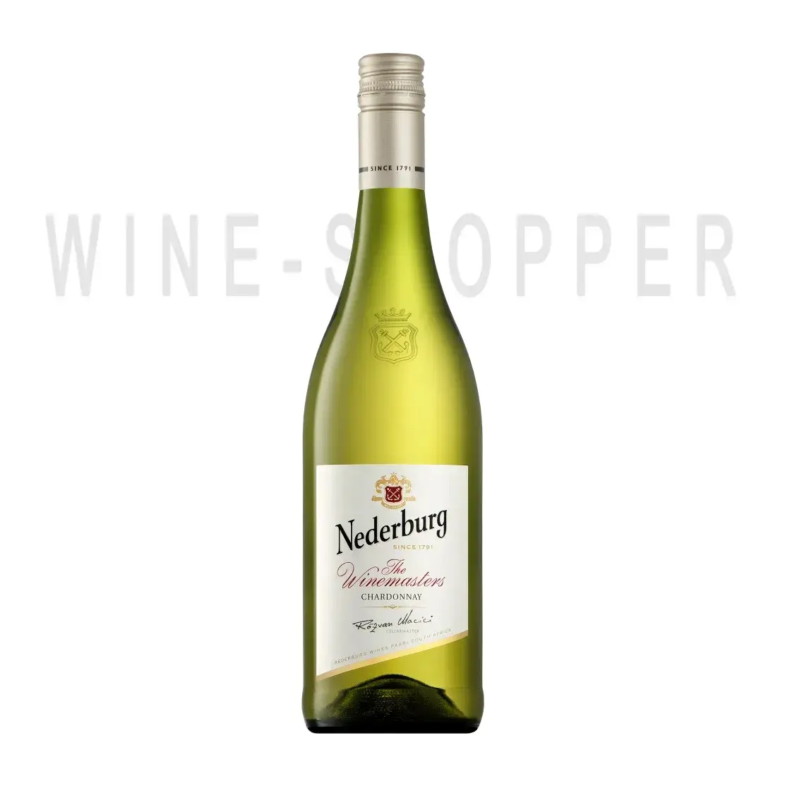 Вино Nederburg, Winemaster's Reserve Chardonnay 2019 0.75 л
