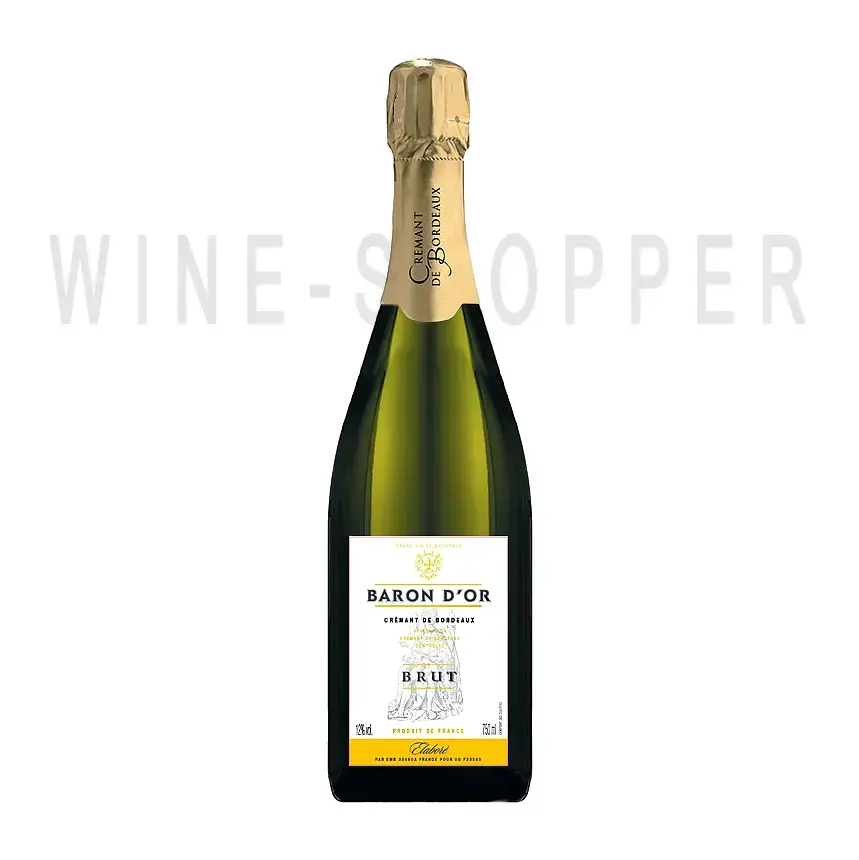 Игристое вино Baron d'Or Brut Cremant de Bordeaux AOC 0.75 л