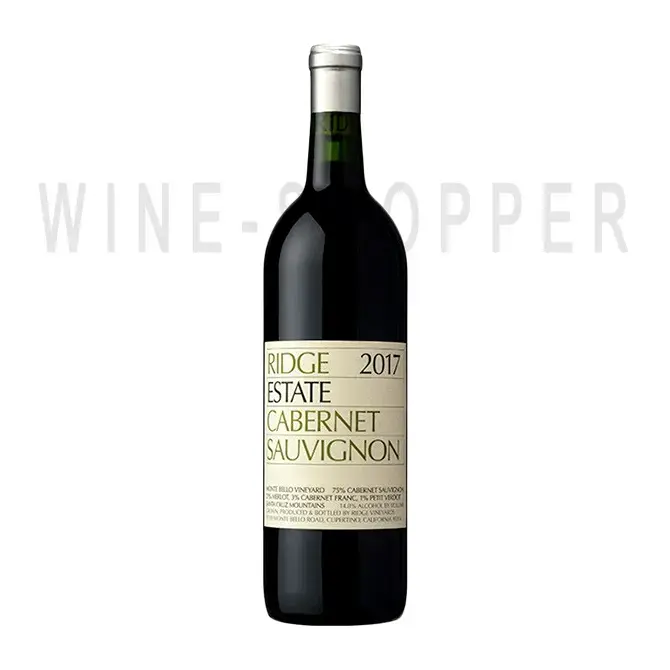 Вино Ridge, Estate Cabernet Sauvignon 2017 0.75 л