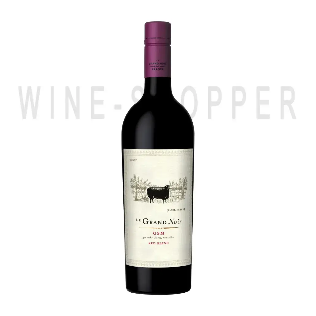 Вино Le Grand Noir GSM, Pays d'Oc IGP 2019 0.75 л