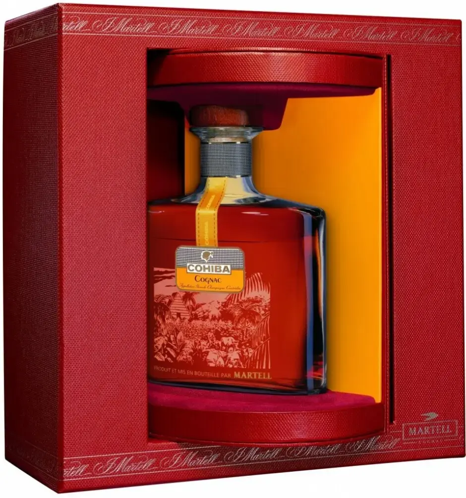 Коньяк Martell Cohiba in gift box 0.7 л
