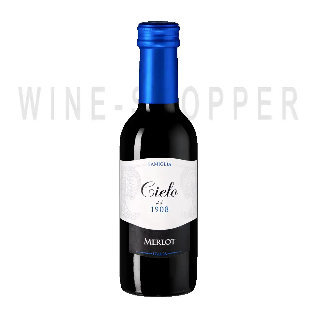 Вино Cielo Merlot 2018 0.187 л