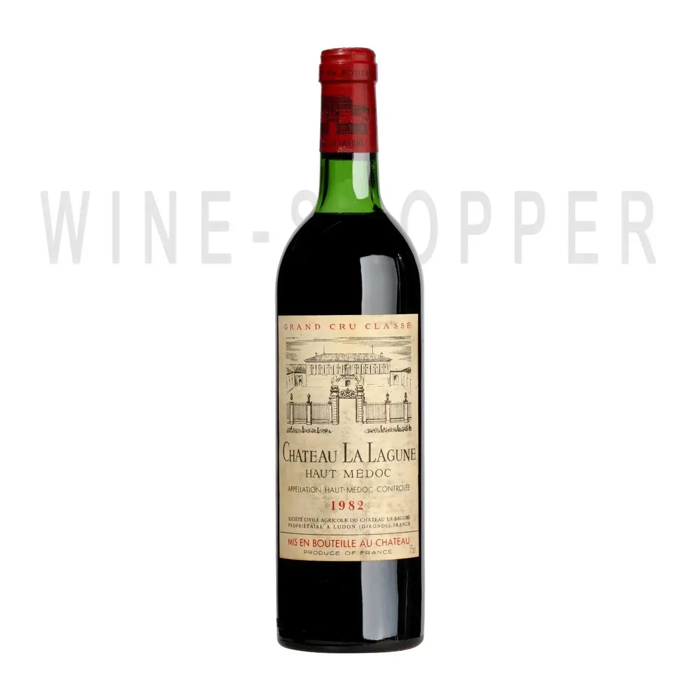Вино Chateau La Lagune, Haut-Medoc AOC 3-eme Grand Cru Classe 1982 0.75 л