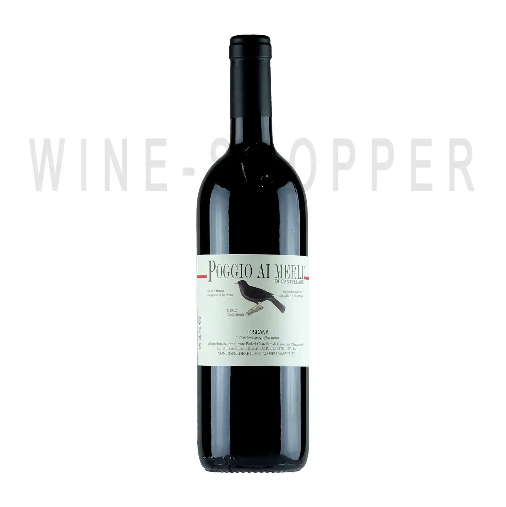 Вино Castellare di Castellina Poggio Ai Merli di Castellare Toscana IGT 2016 0.75 л