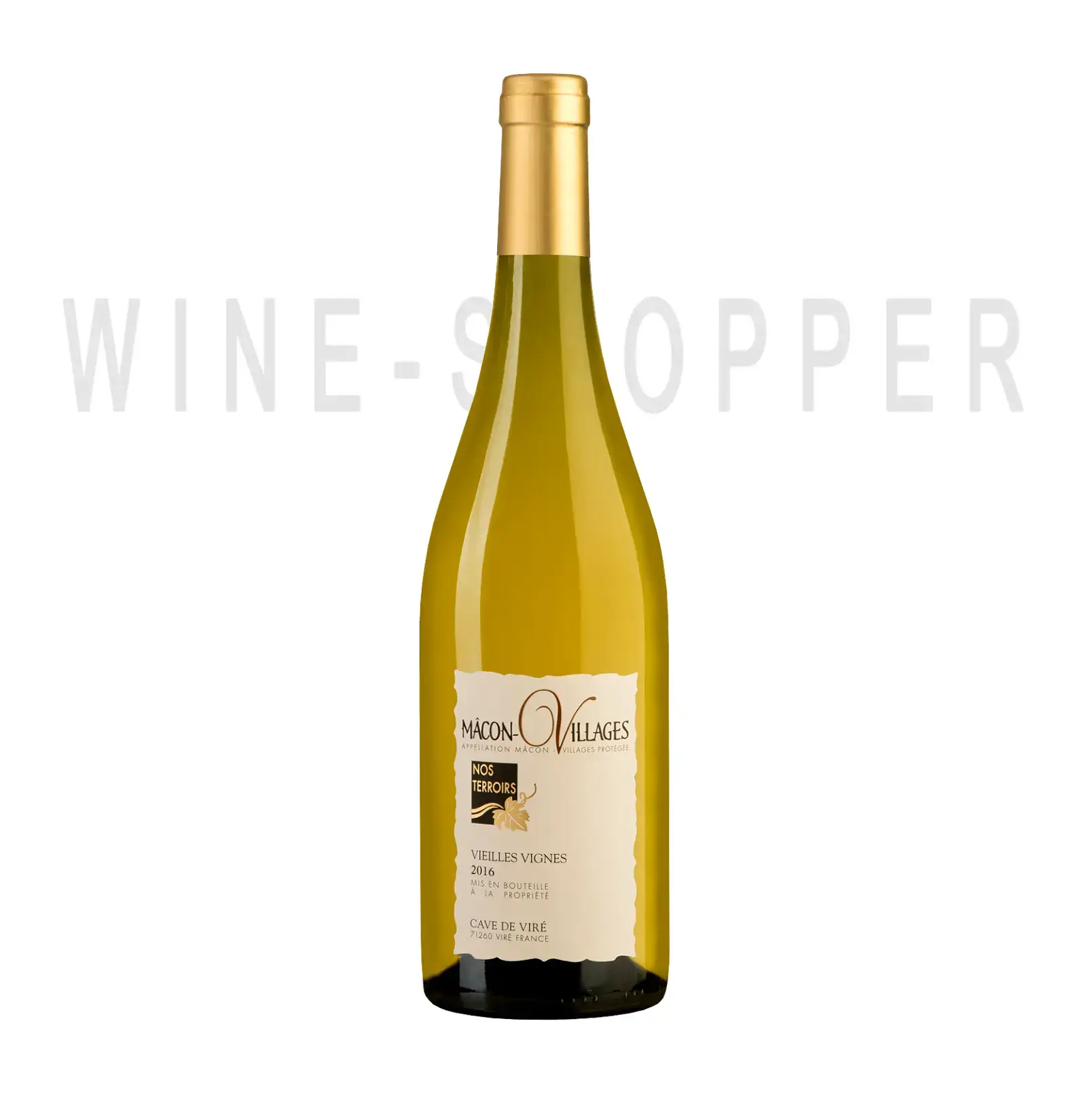 Вино Cave de Vire, Macon Villages Vieilles Vignes AOC 2016 0.75 л