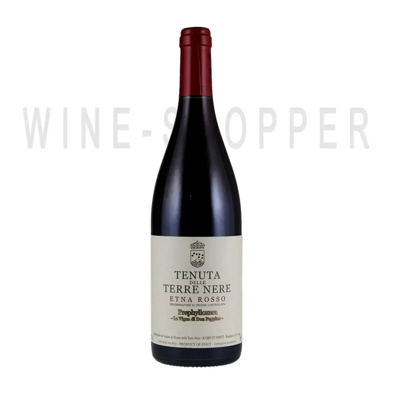 Вино Tenuta delle Terre Nere, Prephylloxera La Vigna di Don Peppino, Etna Rosso DOC 2018 0.75 л